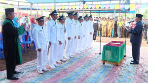 Bupati Inhil Minta Kades Dan Masyarakat Berkolaborasi Laksanakan Pembangunan